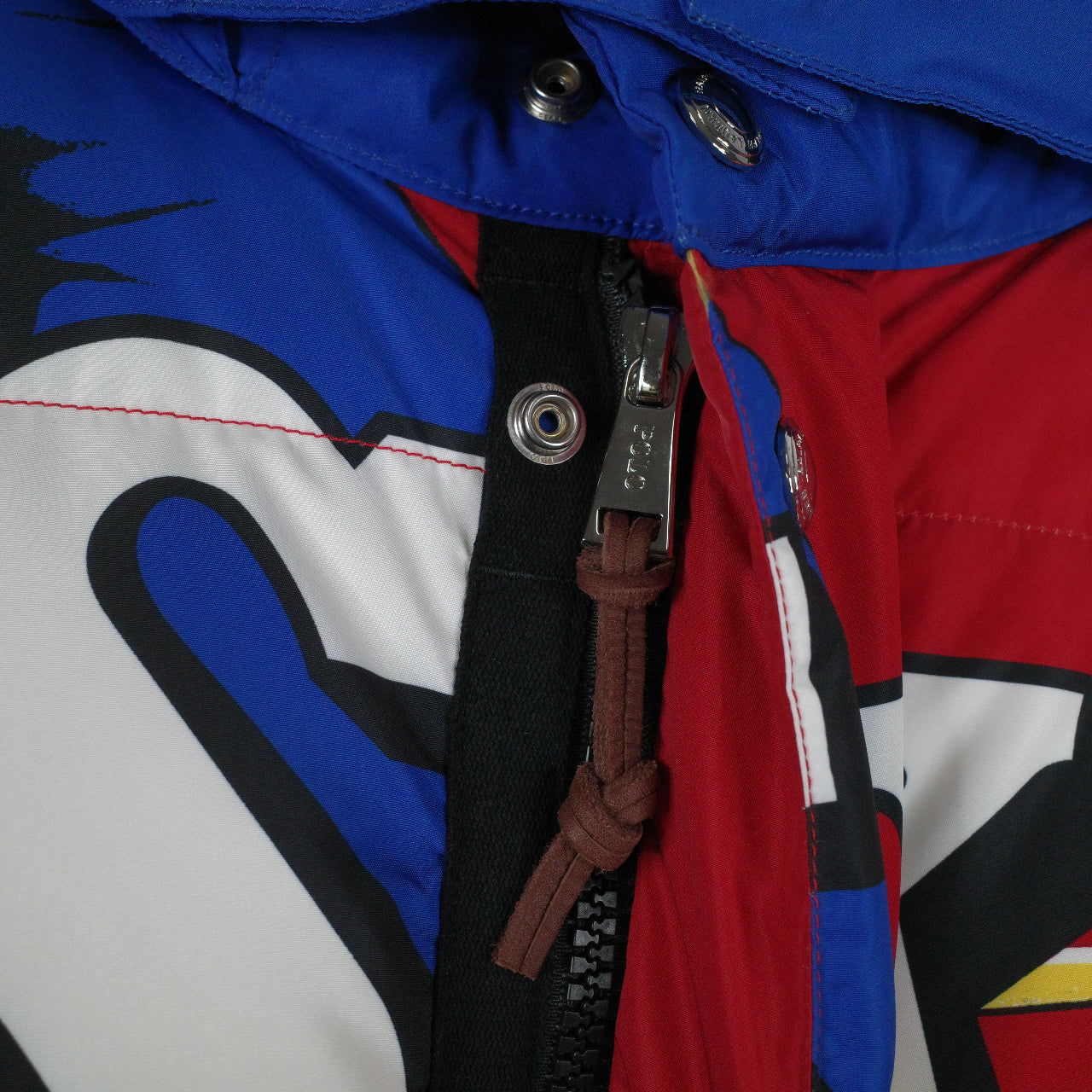 Polo Ralph Lauren Alpine Suicide Downhill Ski Down Puffer Jacket Mens Medium NWT RARE