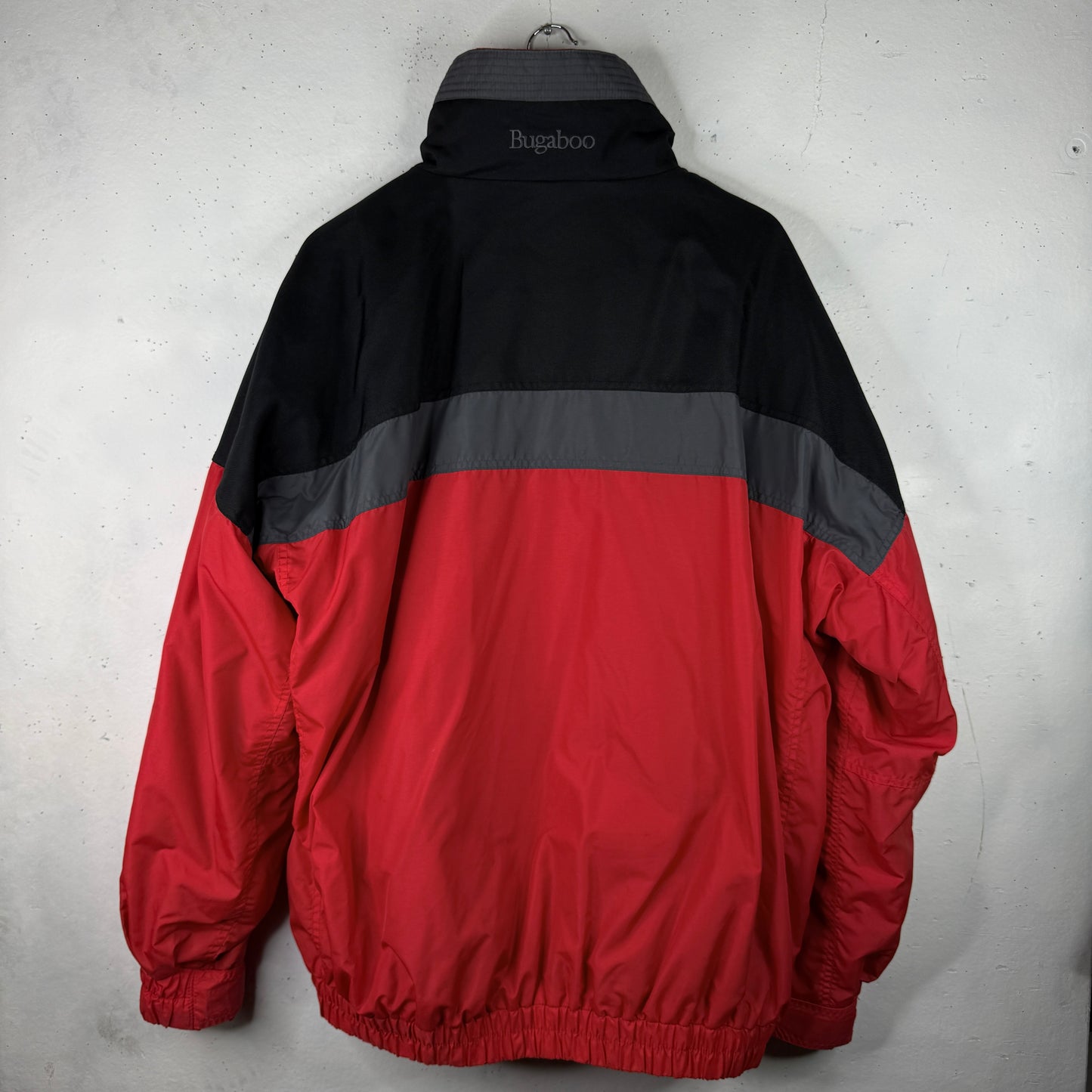 Vintage Columbia Bugaboo Three in One Jacket Red Nylon Mens XL Tall