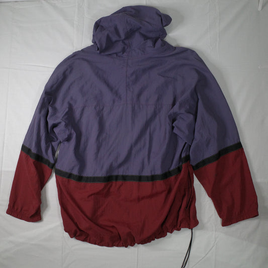 Vintage Nike ACG Purple Maroon Packable Windbreaker Jacket Mens Large FITS XL
