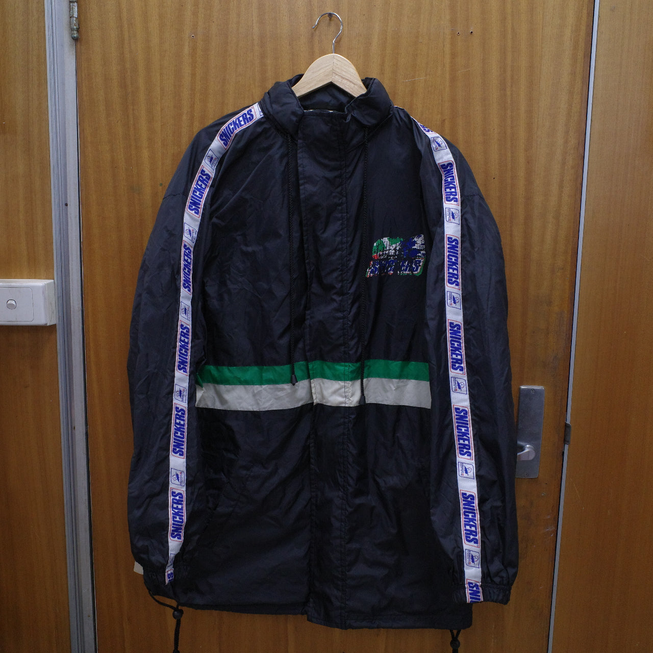 Snickers FIFA France 1998 World Cup Black Jacket *heavily used Men's XXL