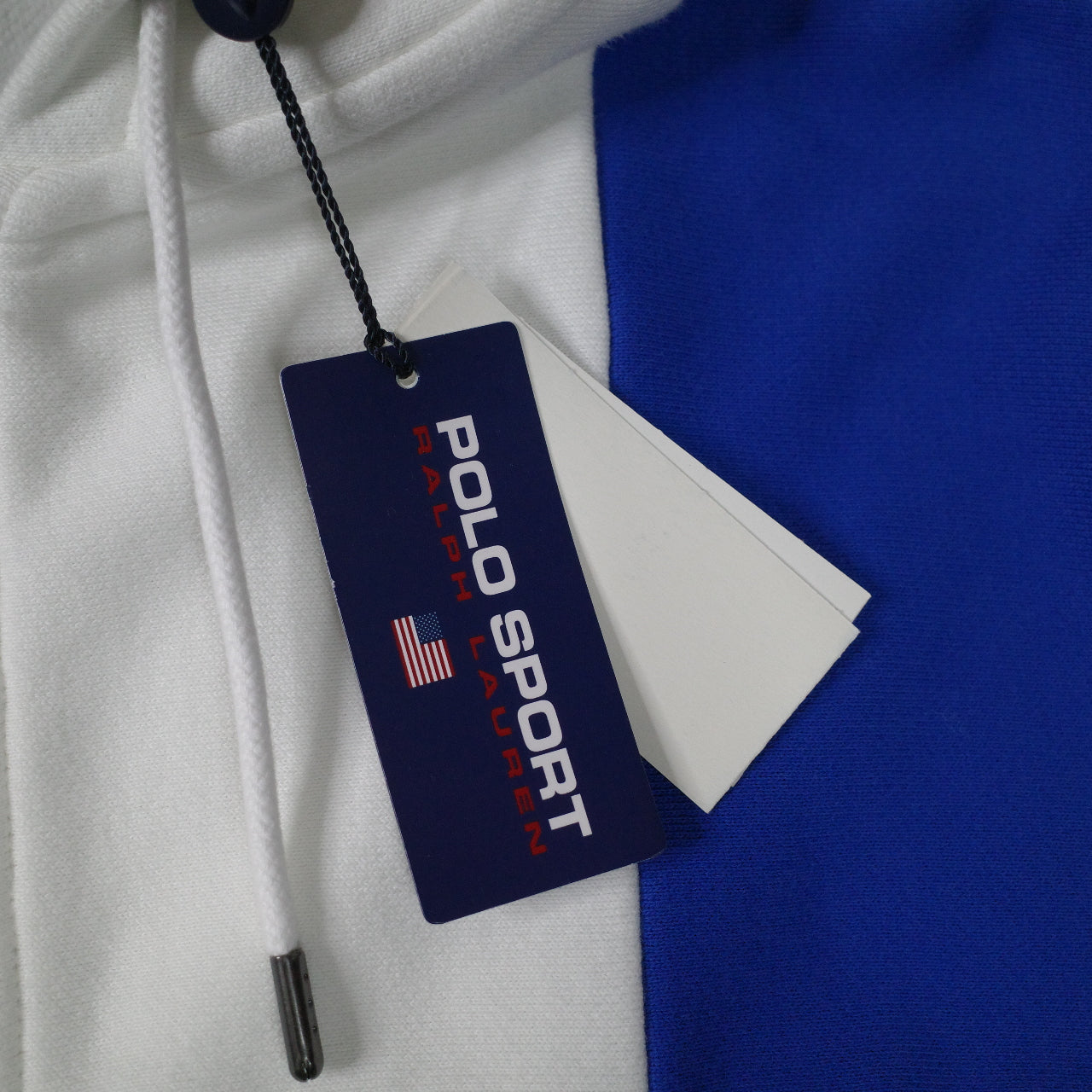 Polo Ralph Lauren Colour Block Multi Color Zip Hoodie Mens Small NWT