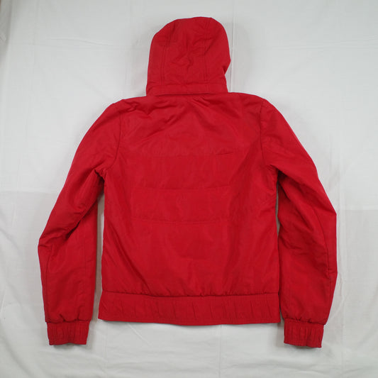 Vintage Nike Puffer Womens Small Red Detachable Hood