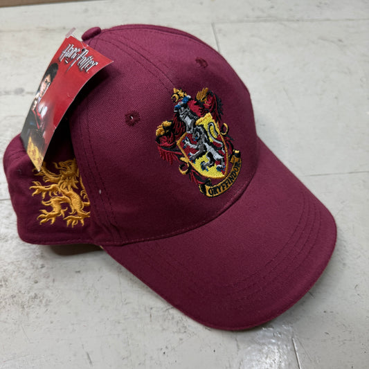 Harry Potter Gryffindor Baseball Cap Hat Adjustable Strap New with Tags 2006