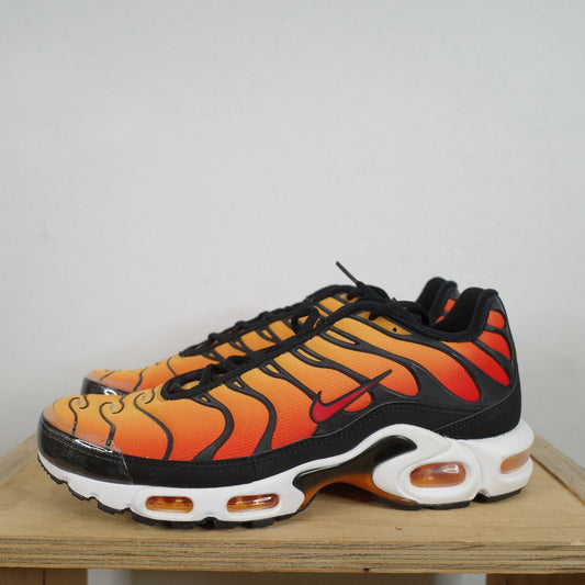 Nike Air Max Plus TN OG Sunset Orange Tiger 2018 Mens Sneaker Size 10 BQ4629-001