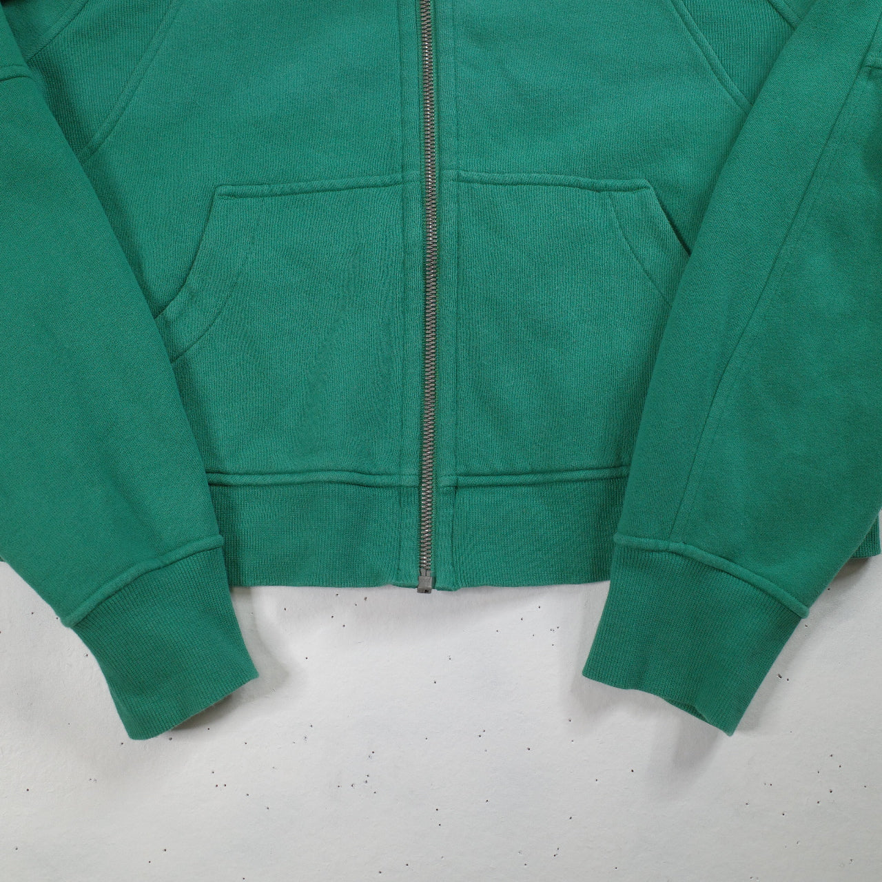 Lululemon Scuba Oversized Full-Zip Hoodie Raceway Green Womens Medium~
