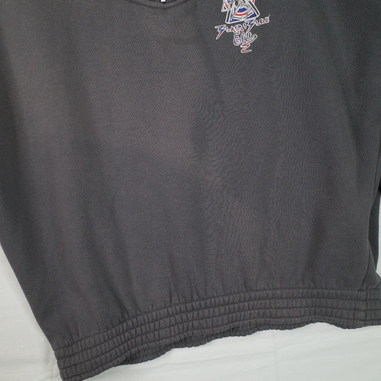 Black and Blue Elite Vintage Australian Made Quarter Zip Sweater Mens Medium