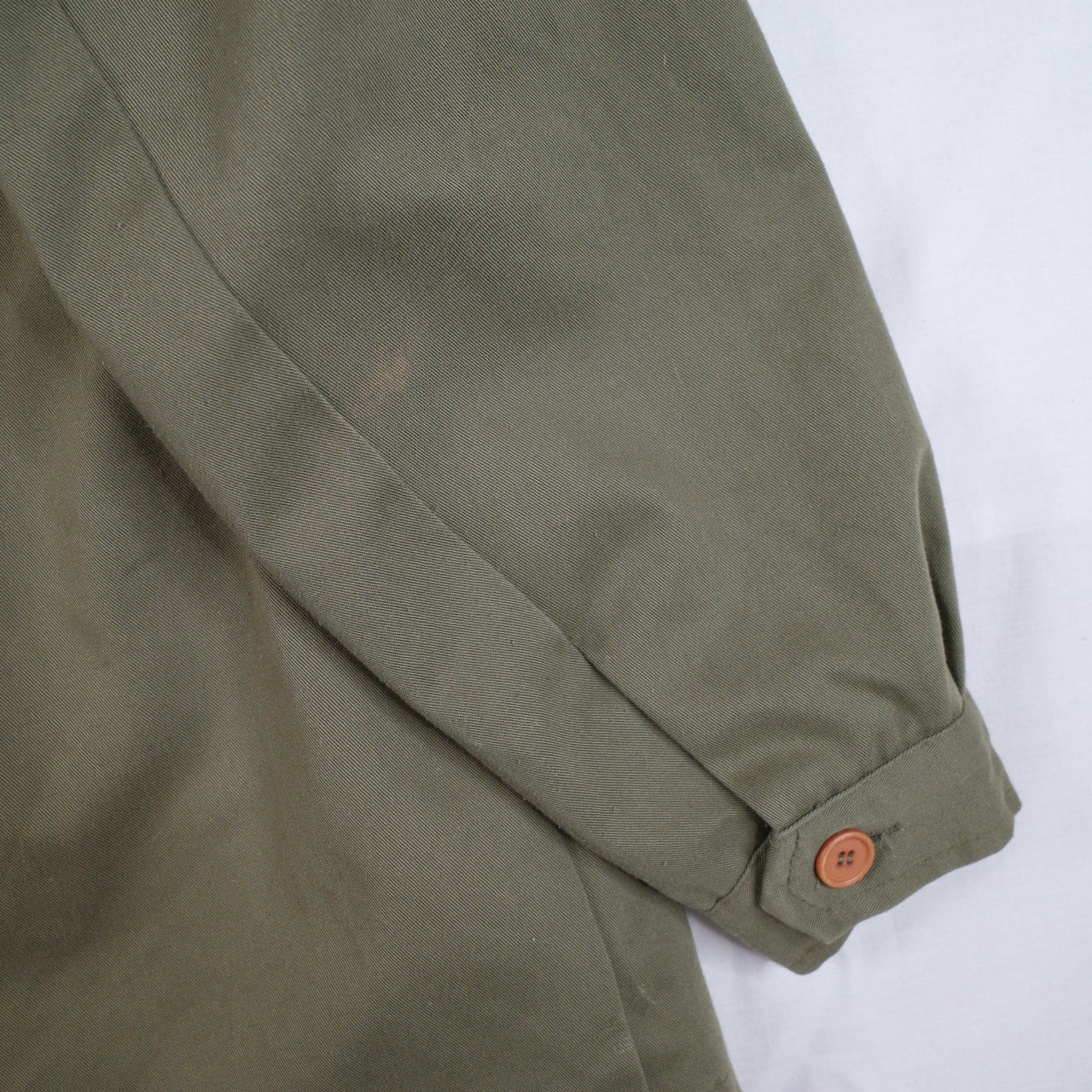 Zig Zag Army Jacket Green Medium