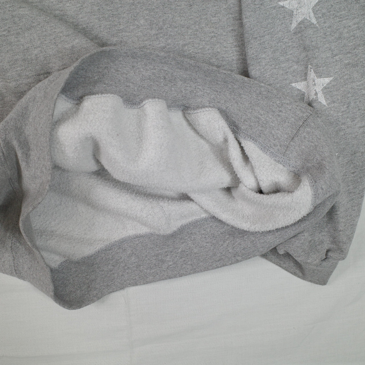 Vintage Walt Disney World An American Tradition Flag Grey Hoodie Mens XL
