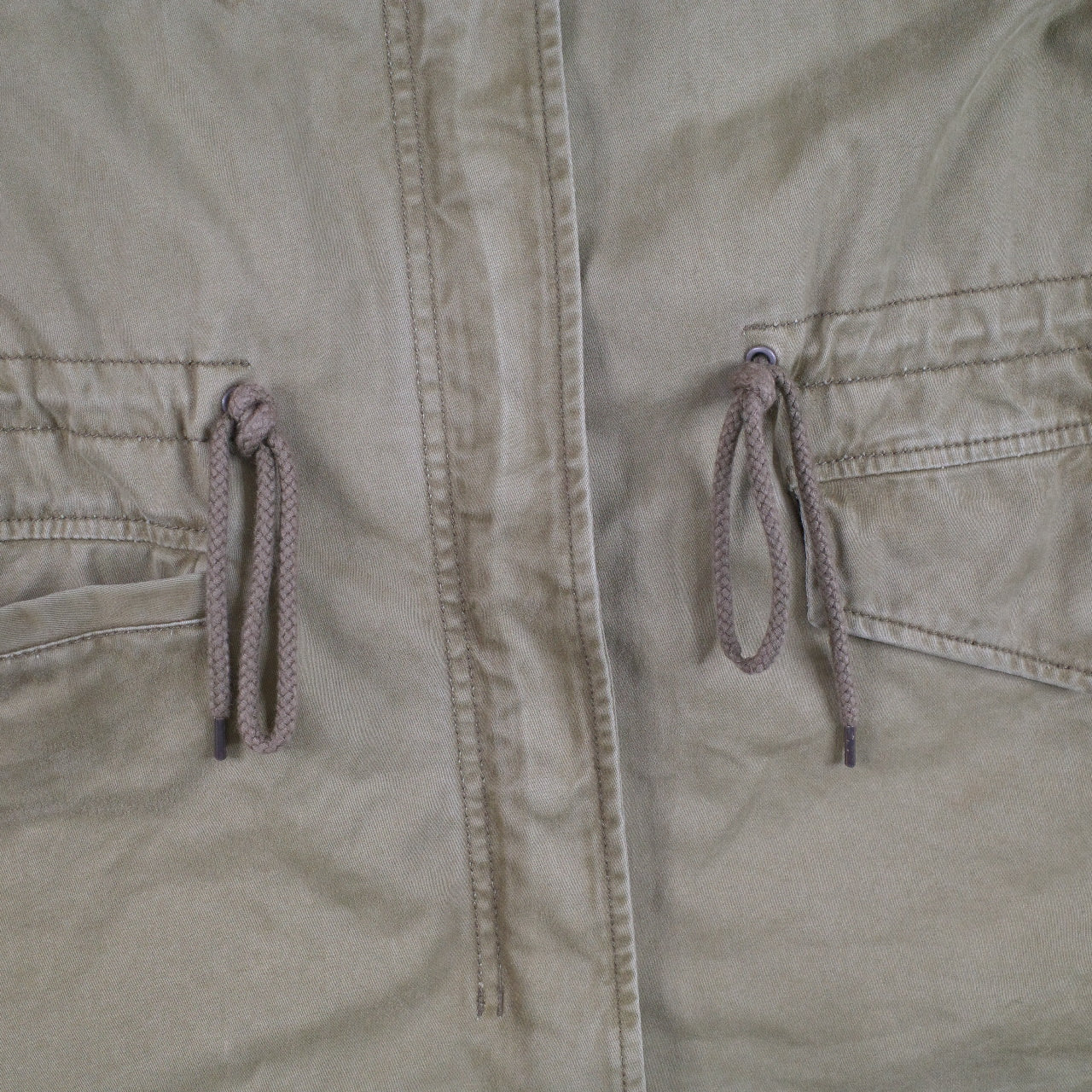 Country Road Military Army Green Jacket Womens XL