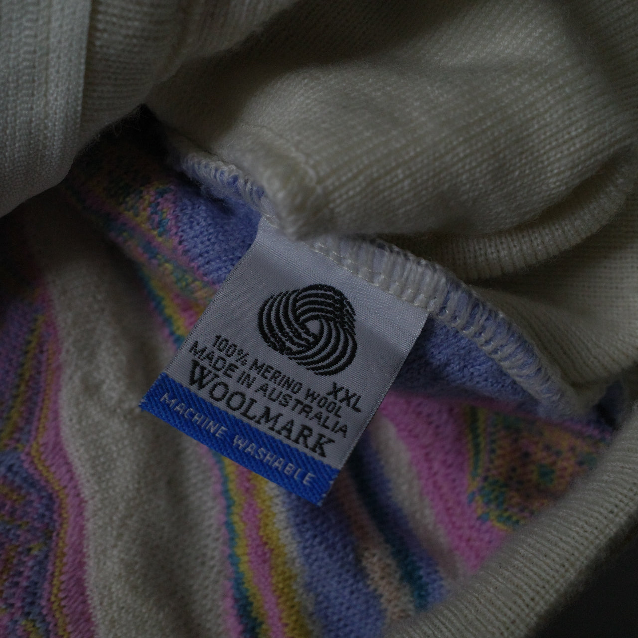 Aklanda Coogi Style Australia Made Sweater Full Zip Mens XL