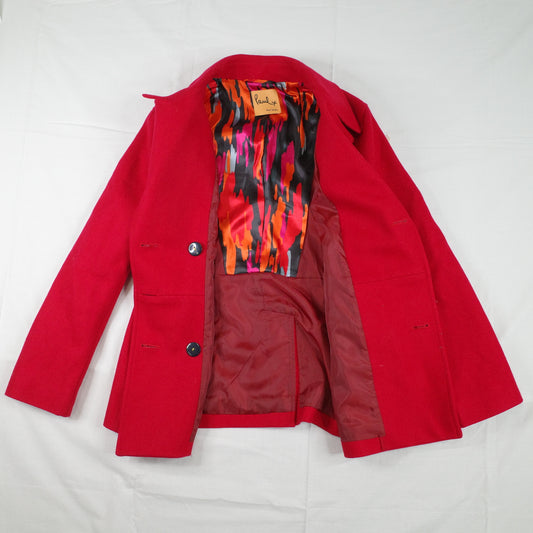 Paul Smith Paul X Red Jacket Satin Lined Womens Medium