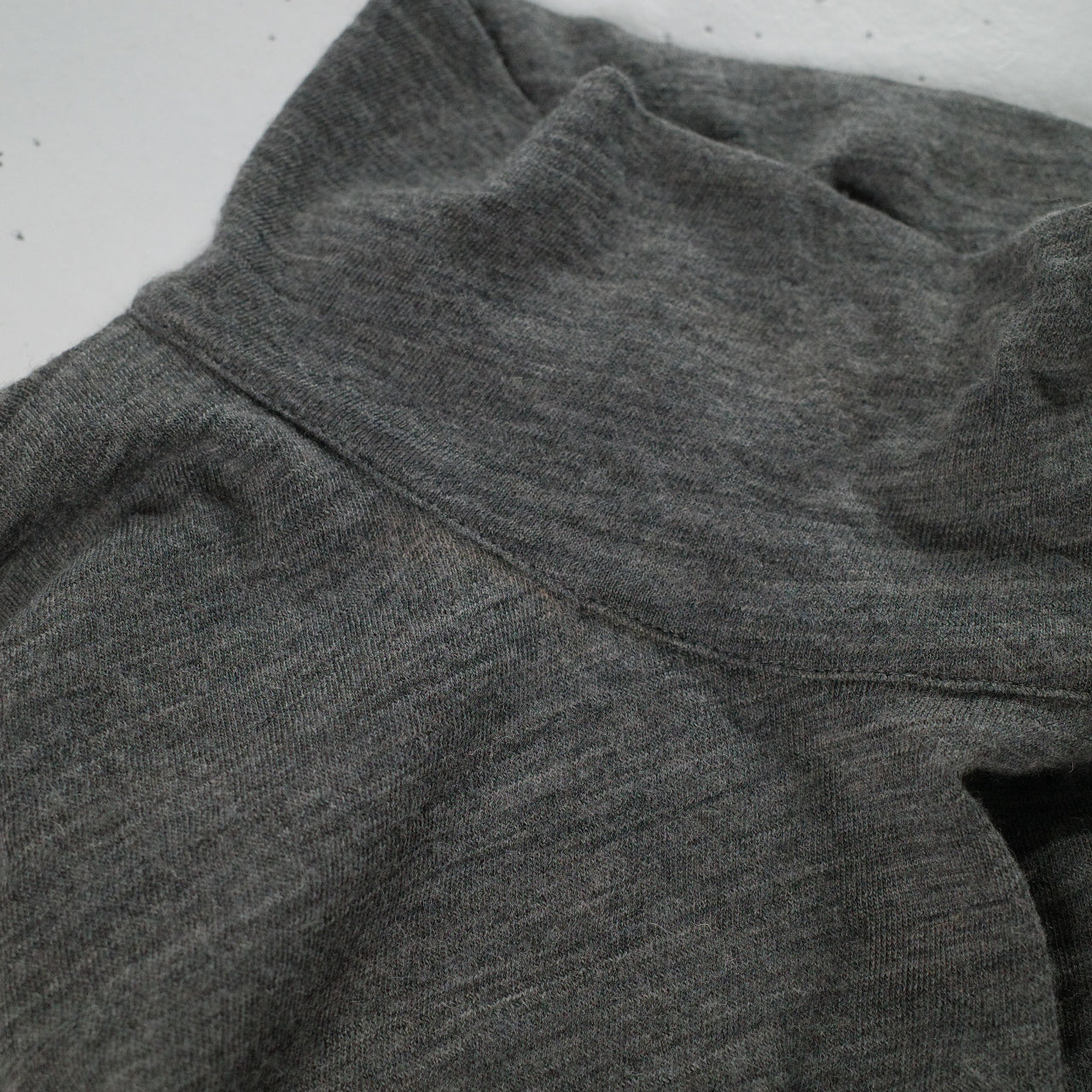 Jil Sander Mock Neck Grey Turtleneck Sweater Jumper Size 42