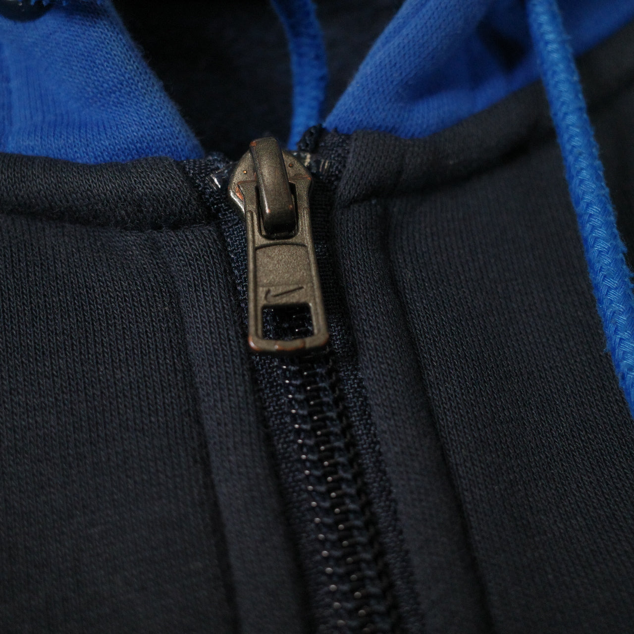 Vintage Nike Blue Zip Up Jacket Mens Large