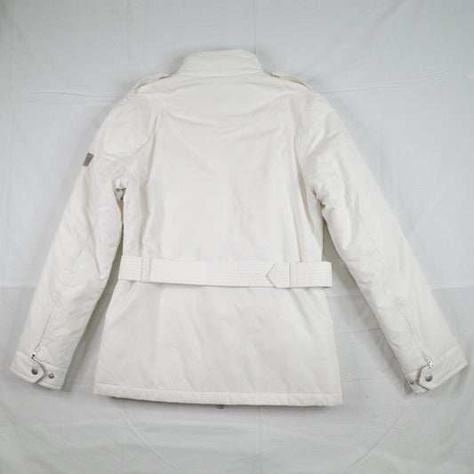 BMW White Puffer Jacket Women’s Medium