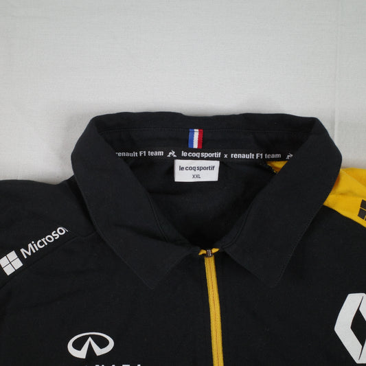 Le Coq Sportiff Renault F1 Short Sleeve Polo Shirt Mens XXL