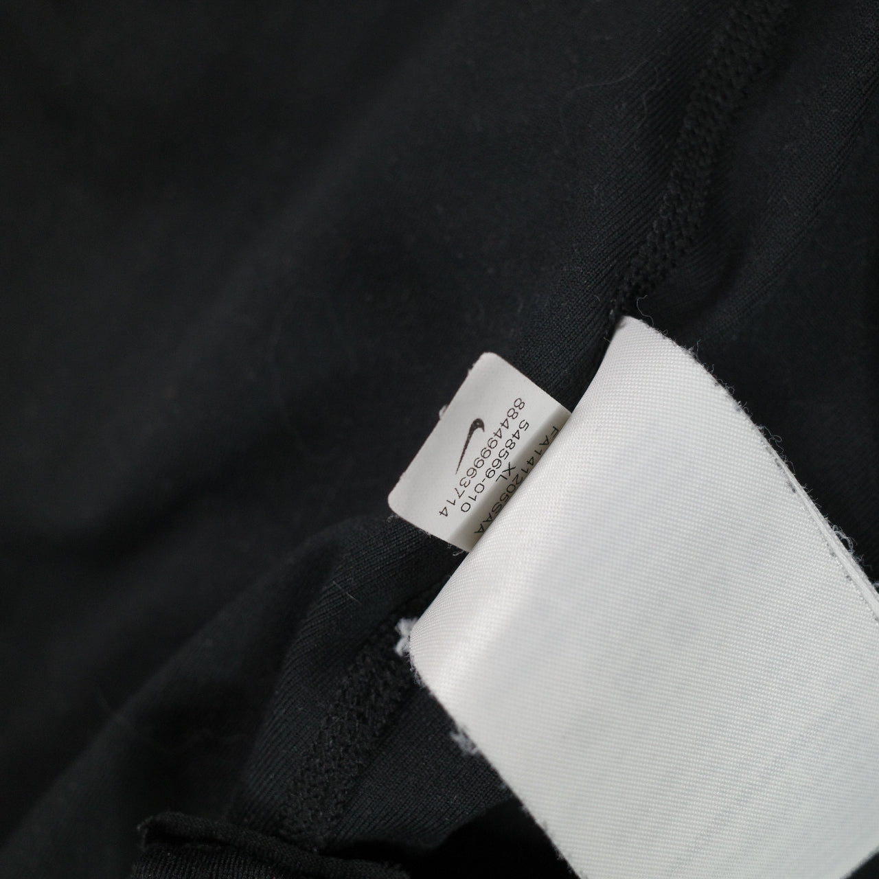 Nike Dri Fit Zip Track Jacket Black Womens XL