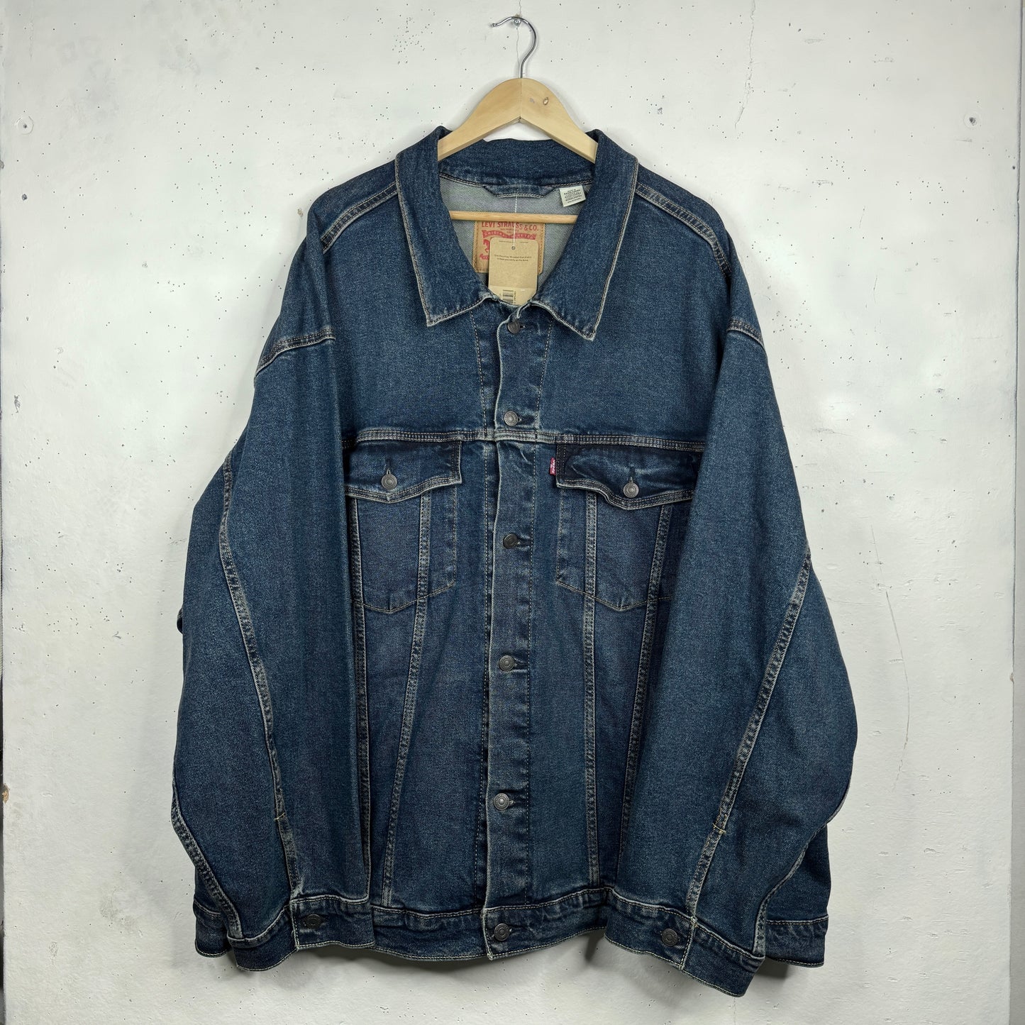 Levis Men's Big & Tall Denim Jacket Trucker - Colusa Mens 6XL XXXXXXL New with Tags