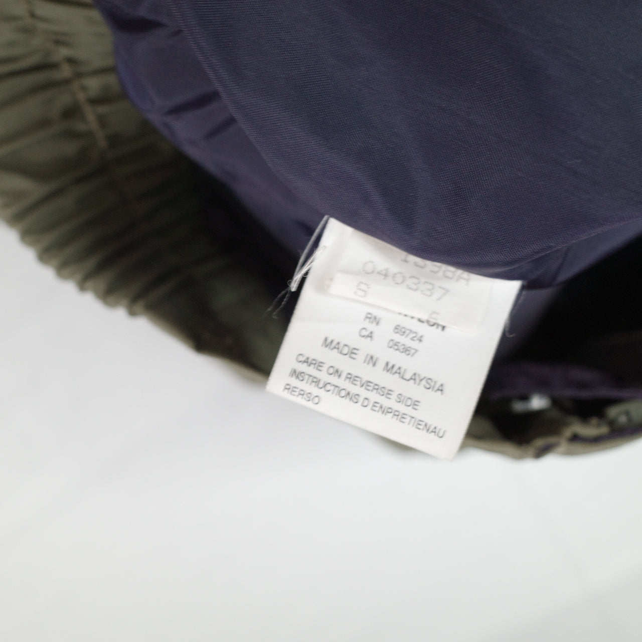 Columbia Bugaboo Olive Black Winter Jacket Radial Sleeve Mens Small Damaged Zip