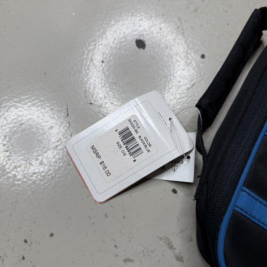 Vintage Nike 90s Insulated Lunchbox Travel Bag Blue Black Embroidered Logo New with Tags