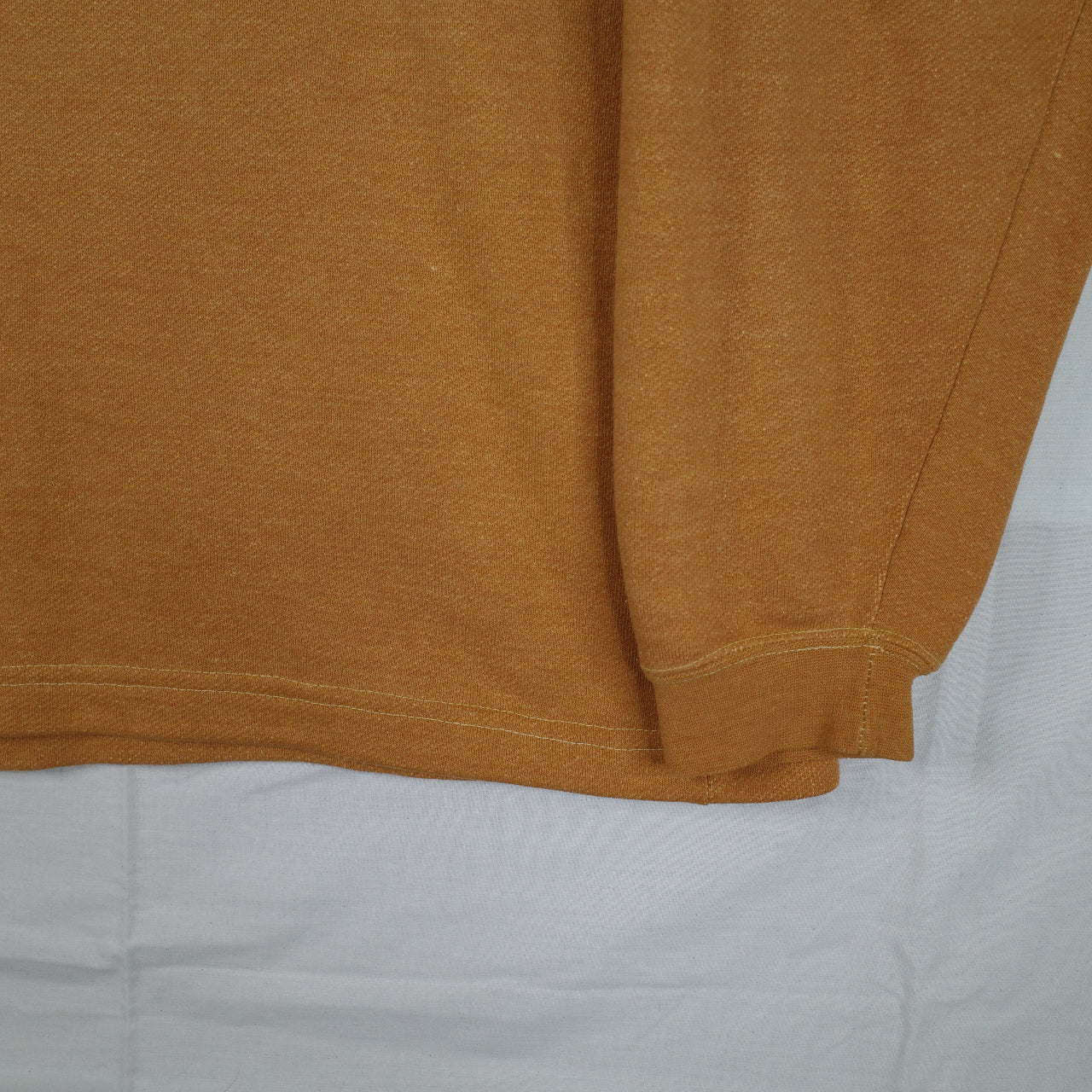 Billabong China Mock Fleece Sweater Mustard Yellow Vintage 90's Mens Medium