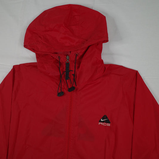 Vintage Nike ACG Vintage Red Shell Jacket Men's XL