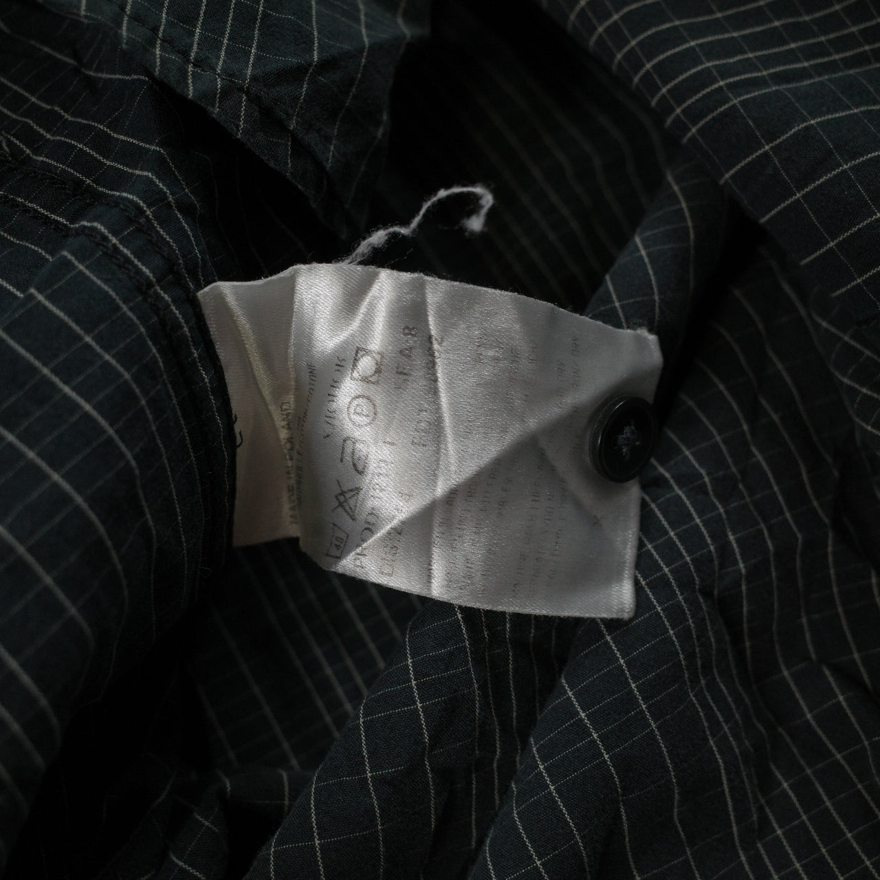 Boss Hugo Boss Checkered Vintage Button Up Shirt Mens Large