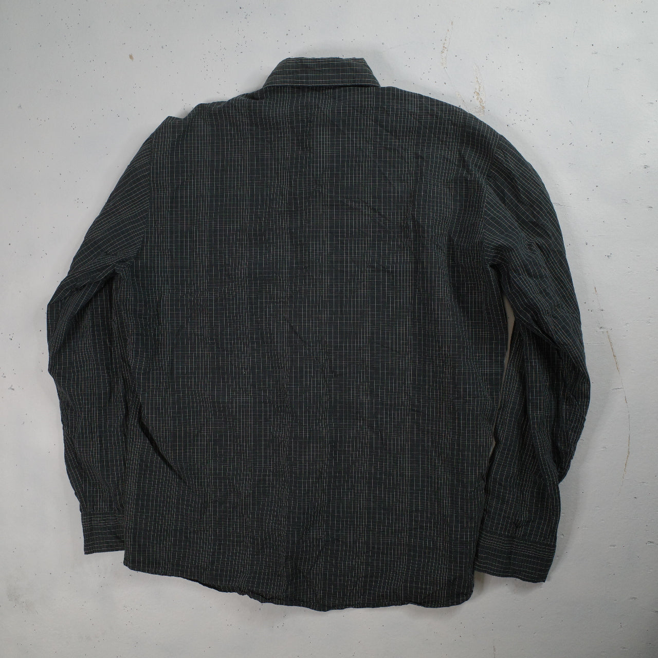 Boss Hugo Boss Checkered Vintage Button Up Shirt Mens Large