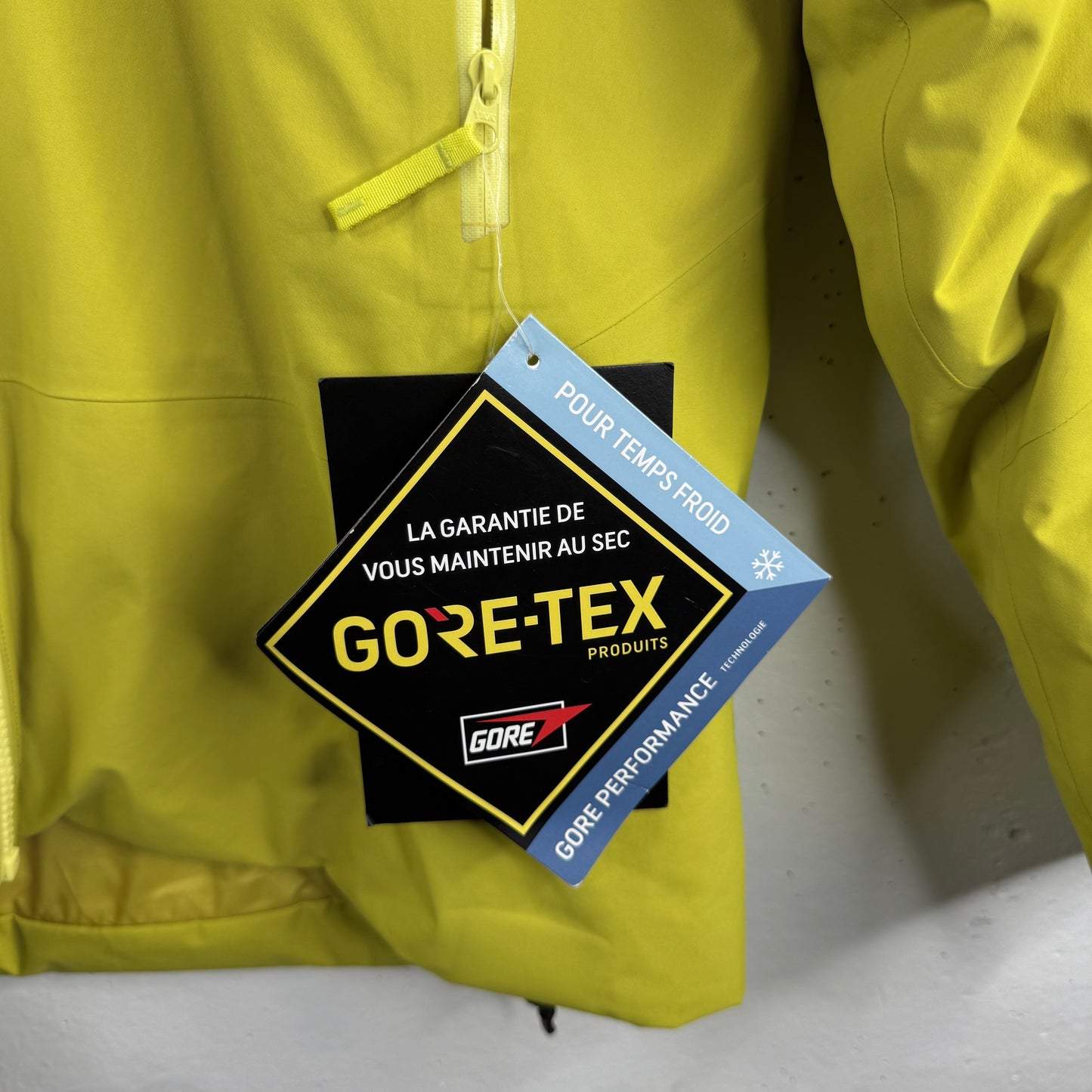 Arc'teryx Sabre Insulated Jacket Yellow Lampyre Jacket New Mens Small