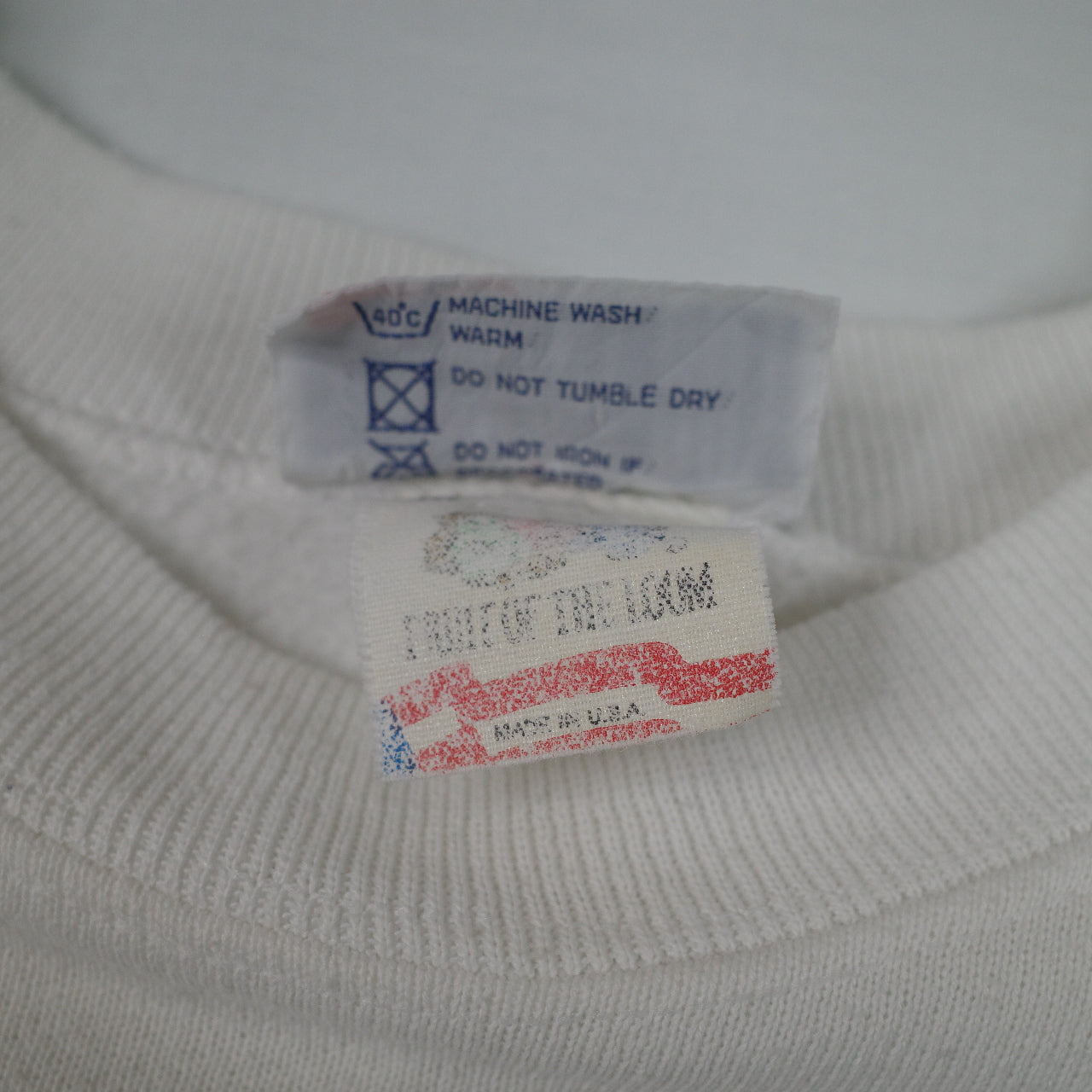 Girl Boy Skate Brand 90's Vintage White Crewneck Women's M