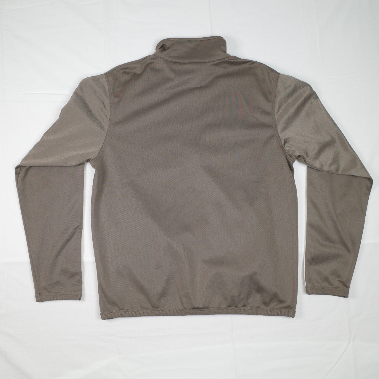 Quicksilver Vintage Light Brown Full Zip Track Jacket Mens Medium