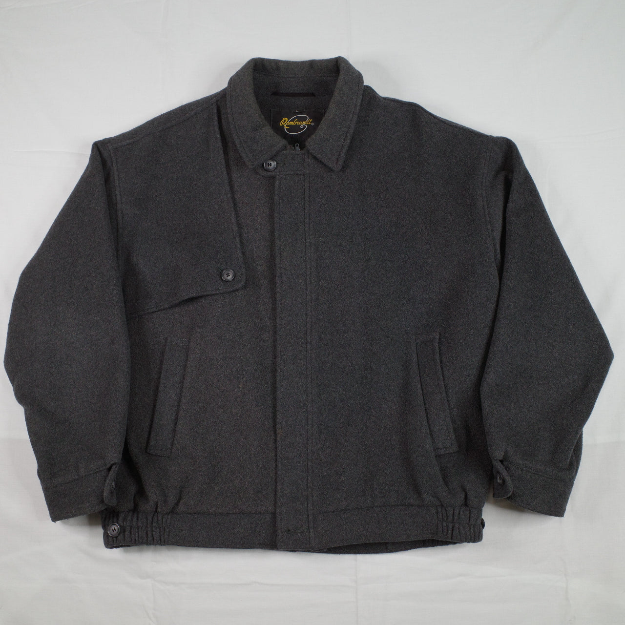 Rembrandt NZ Wool Cashmere Men's Jacket Lined Grey Mens Large