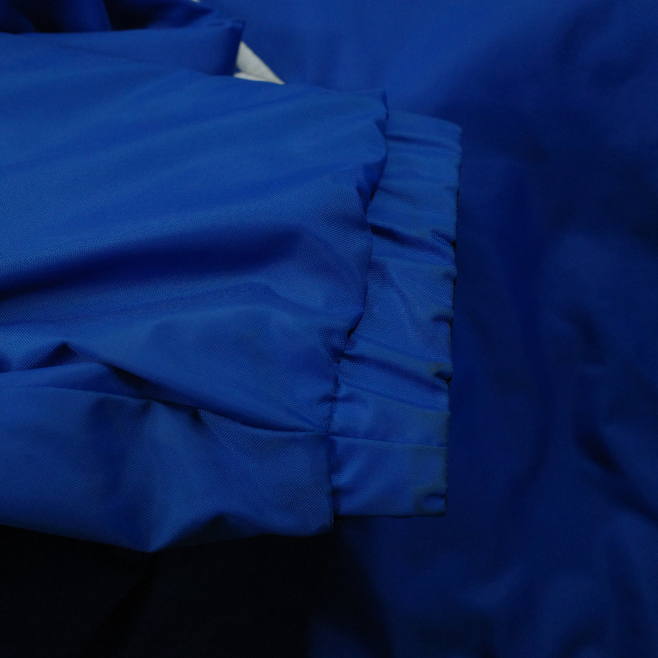 Vintage Adidas Puffer Jacket Size XL Blue Black Reversible 90s Y2K