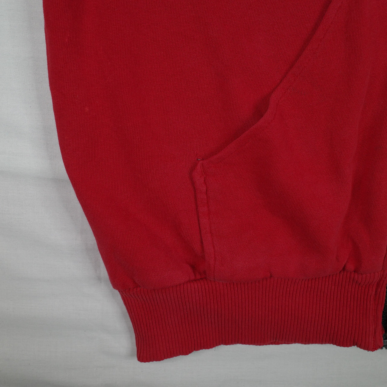 Dickies Red Hooded Jacket Mens Large