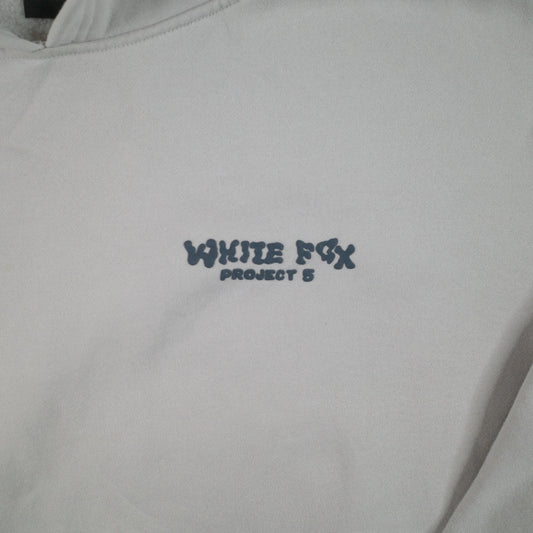 White Fox Project 5 Cream Hoodie Men's Small/Medium
