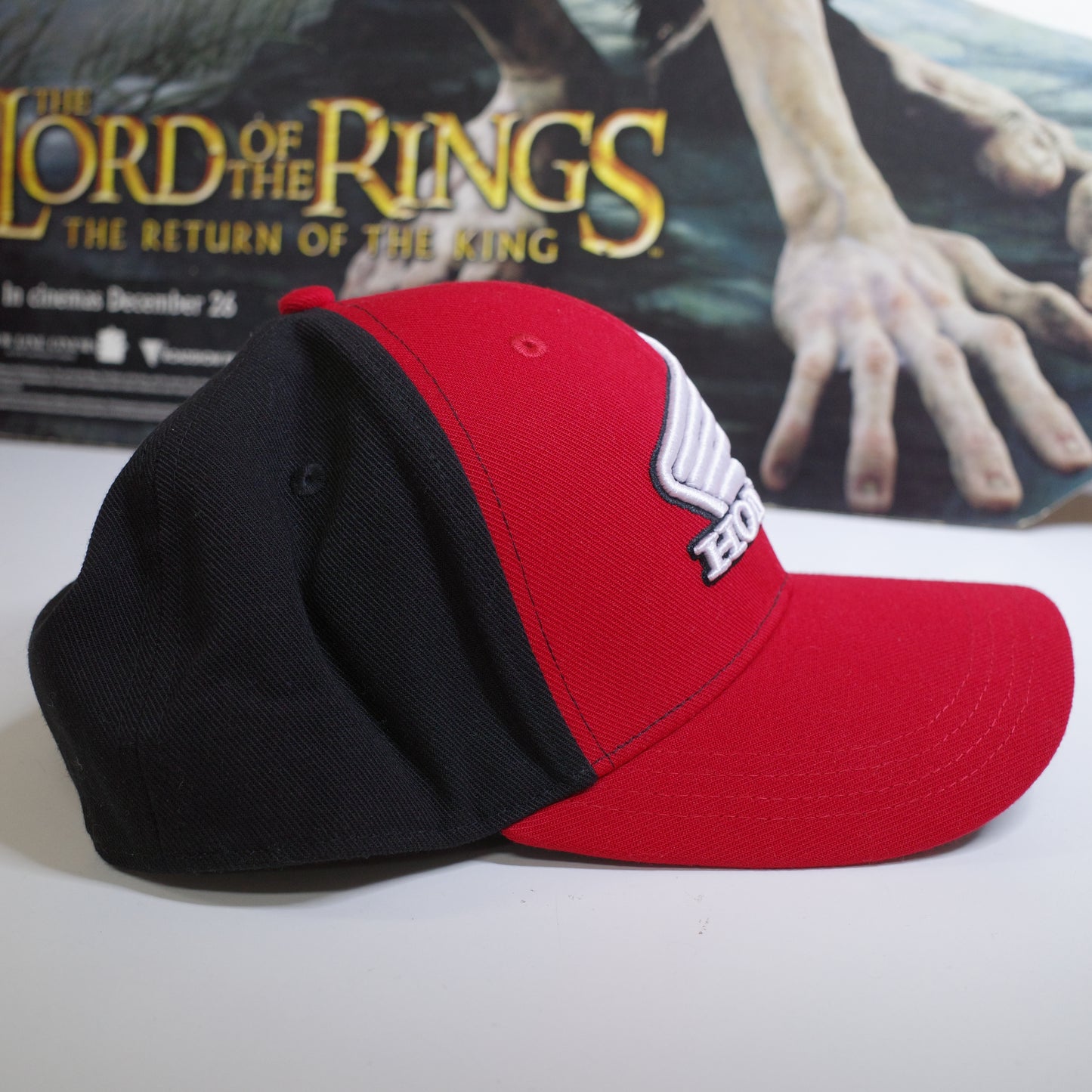 HONDA Red Black Adjustable Cap Genuine Merchandise