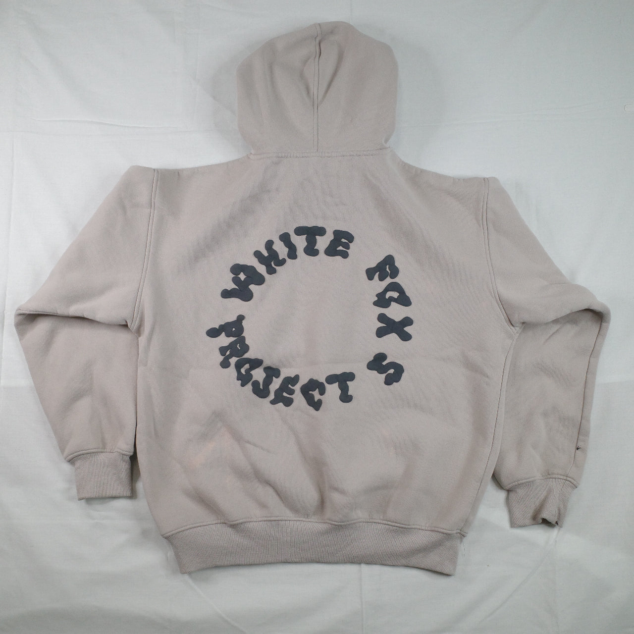 White Fox Project 5 Cream Hoodie Men's Small/Medium