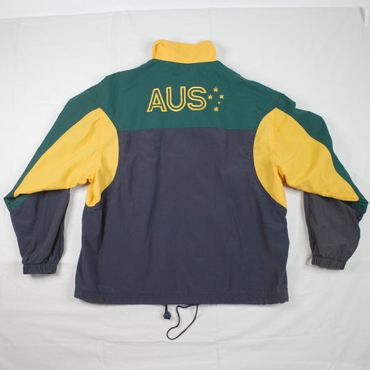 Fila Australia Track Australia Back Spellout Jacket Mens Small