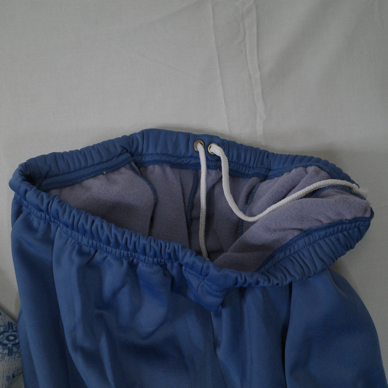 Vintage Sergio Tacchini Sample Promo Light Blue Track Set Jacket Pants Italy Made Womens Small NWT rare