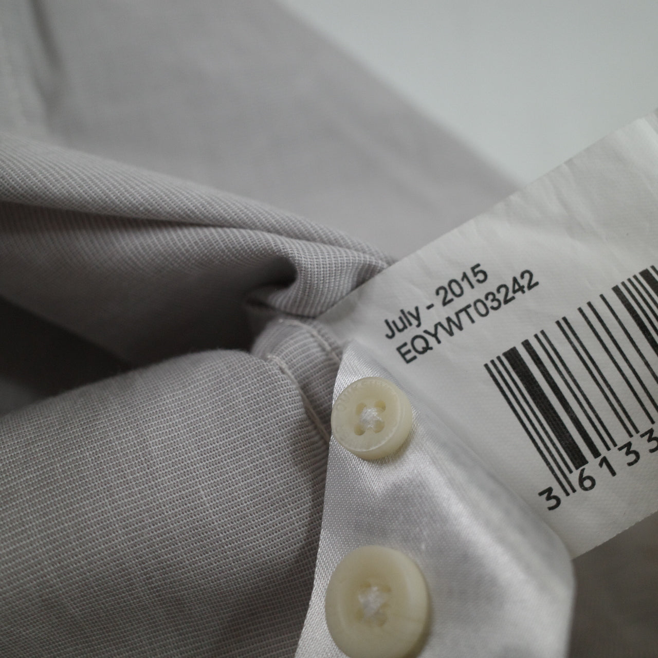 Quicksilver Wilsden Short Sleeve Button Up Shirt Grey Size Medium RRP $59 2015