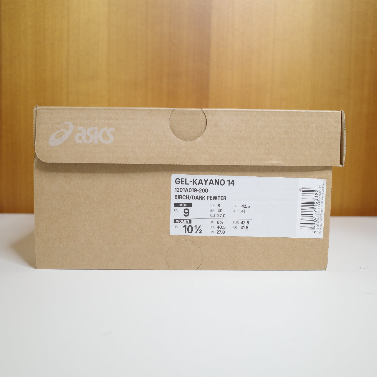 Asics Gel Kanyano 14 Birch/Dark Pewter US9 UK8