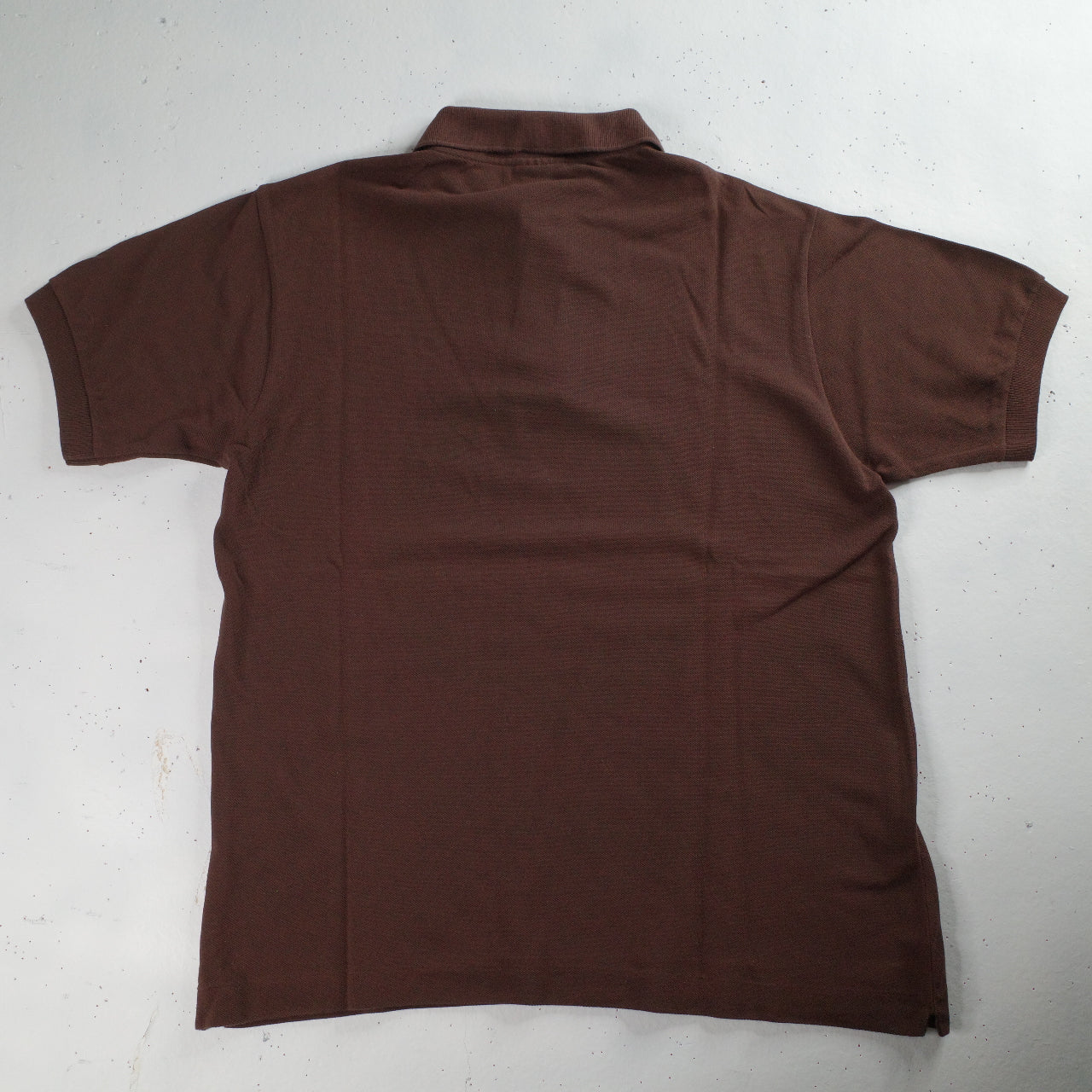 Vintage Lacoste Polo Shirt Brown Short Sleeve Mens Size 4 Medium