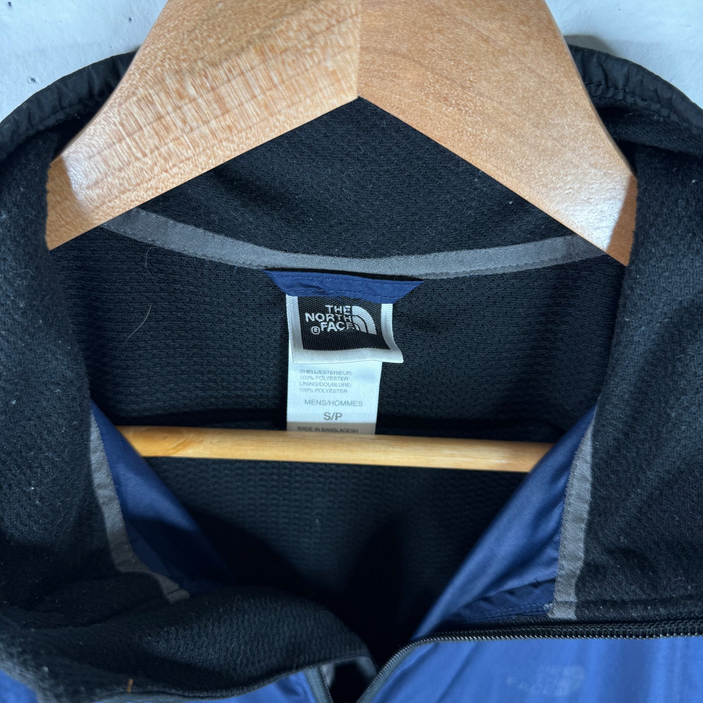 The North Face Packable Navy Black Jacket Mens Small