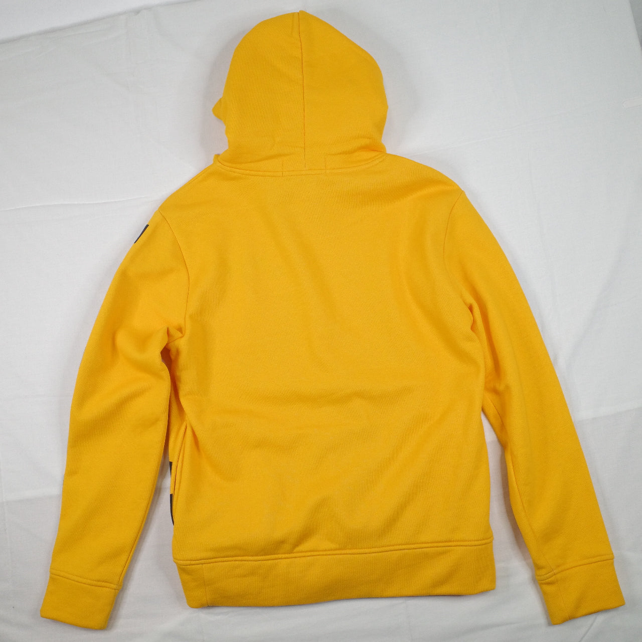 Polo Sport Ralph Lauren Motocross 1992 Yellow Fleece Hooded Sweatshirt Hoodie Mens Small NWT