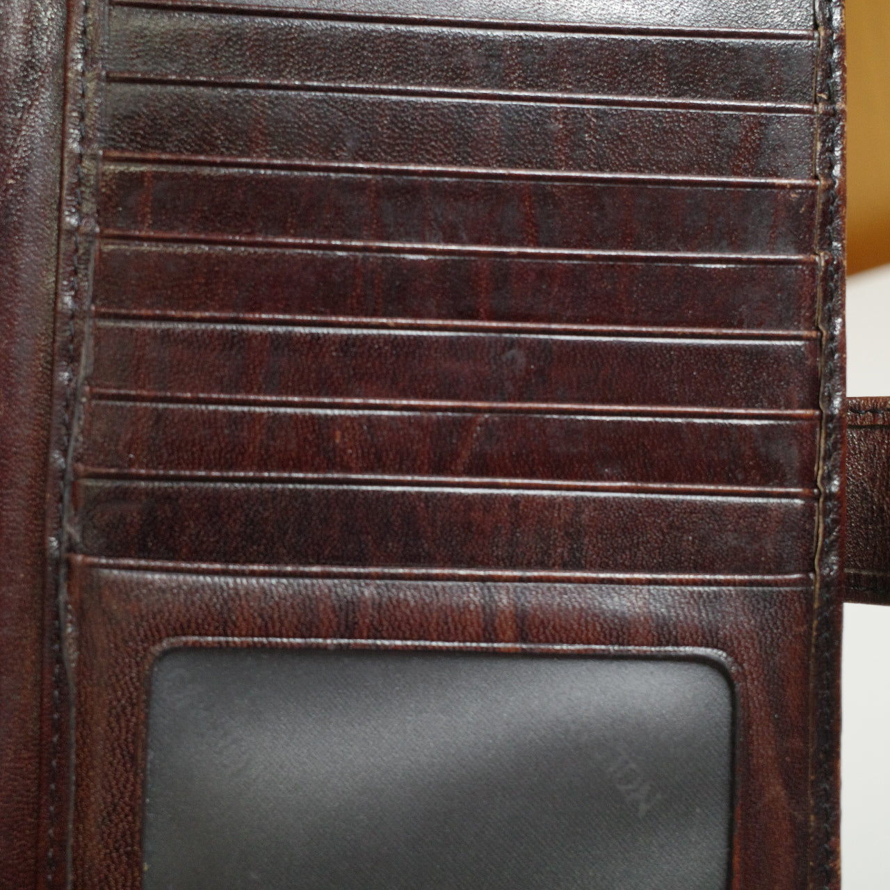 Vintage Oroton Leather Medium Grain Made In Australia Wallet Rectangle