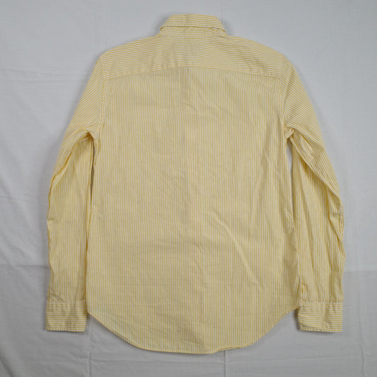 Polo Ralph Lauren Oxford Yellow Striped Womens 4