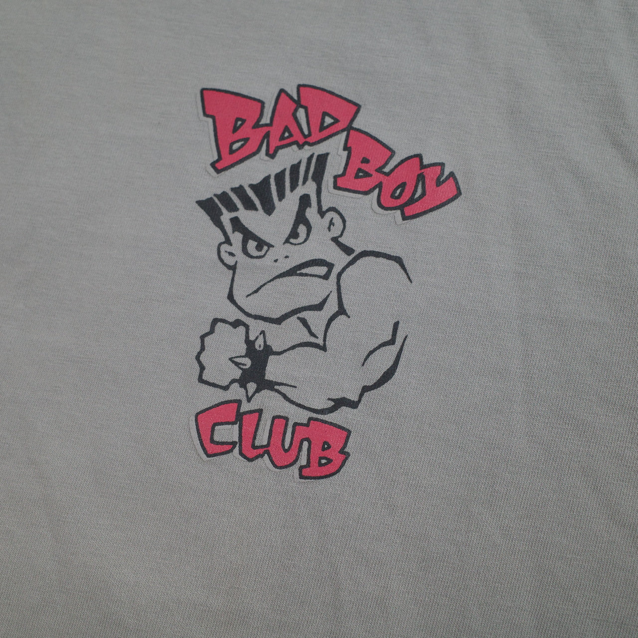 Vintage Lifes A Beach Bad Boy Club Shirt Size Medium Oversized Grey