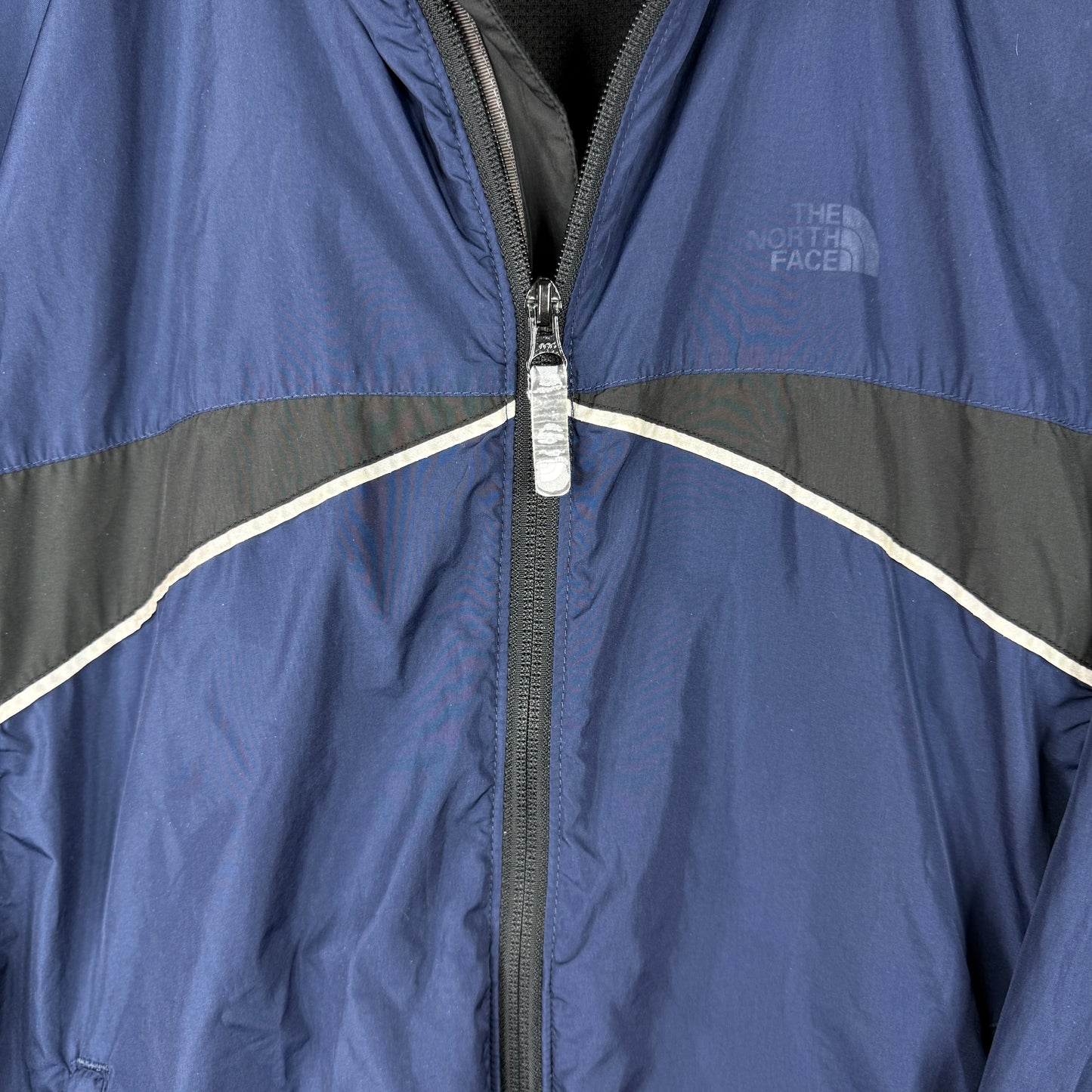 The North Face Packable Navy Black Jacket Mens Small