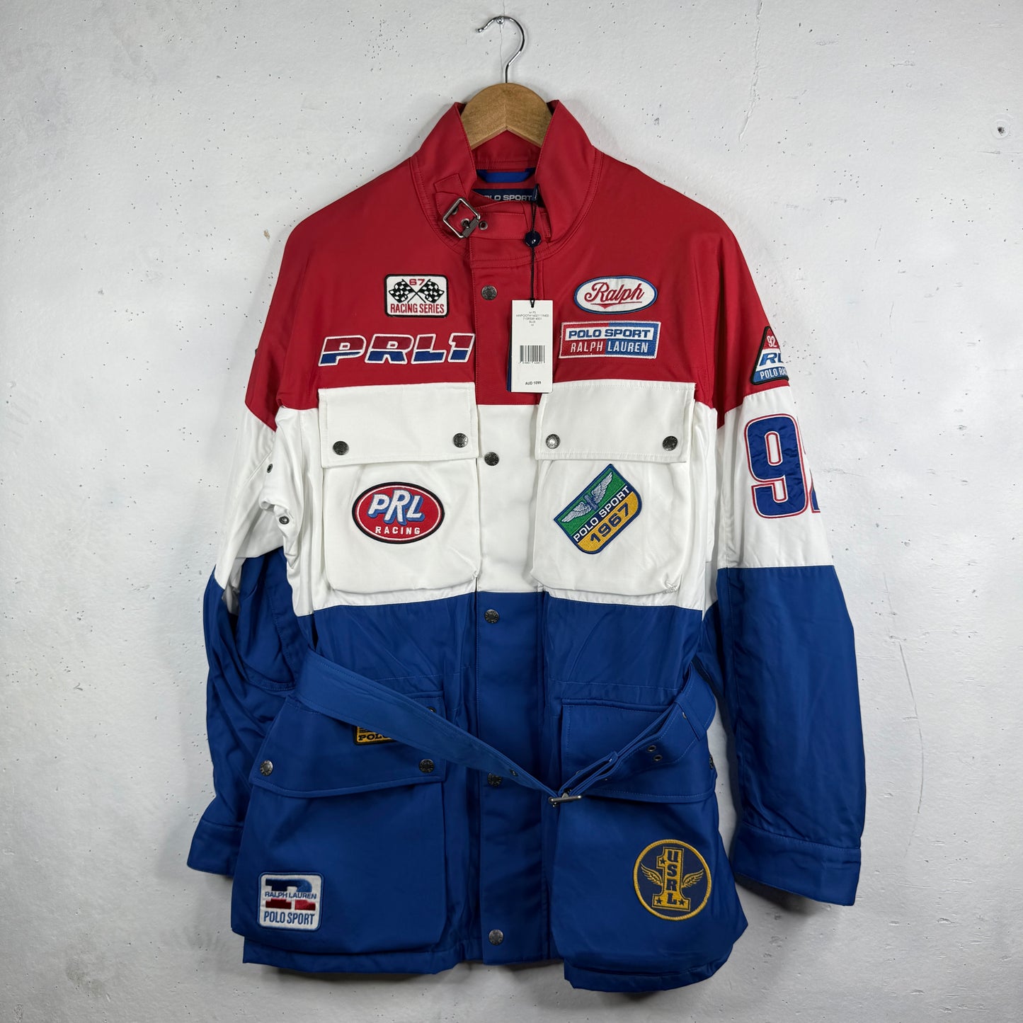 Ralph Lauren Polo Sport PRL1 Racing Jacket New Men's Small