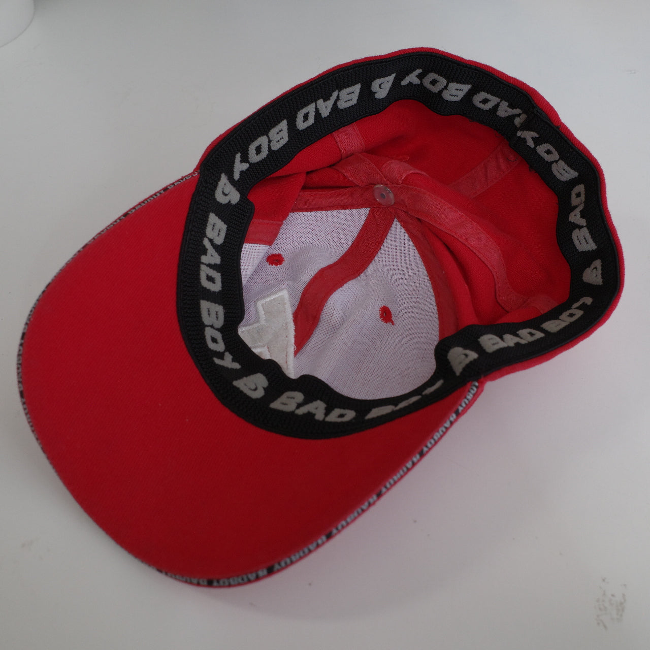Vintage Bad Boy 90's Baseball Hat Red