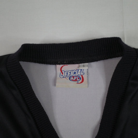 Carlton Blues AFL Vintage Sekem Knit Jersey Mens Small Made in Australia